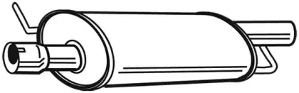 23200 WALKER Предглушитель выхлопных газов