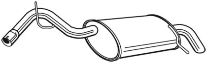 23396 WALKER Глушитель выхлопных газов конечный