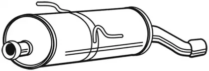 23476 WALKER Глушитель выхлопных газов конечный