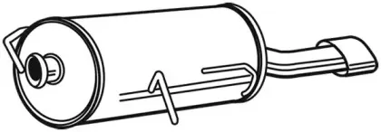 23524 WALKER Глушитель выхлопных газов конечный