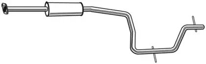 24127 WALKER Средний глушитель выхлопных газов