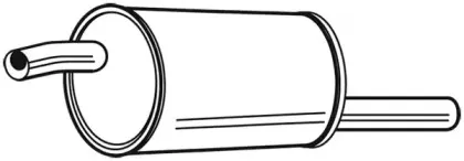 24169 WALKER Глушитель выхлопных газов конечный