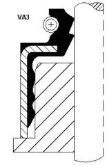 12014679 CORTECO Уплотнительное кольцо, стержень кла