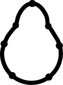 026470H CORTECO Прокладка, впускной коллектор