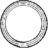 027096H CORTECO Прокладка, труба выхлопного газа