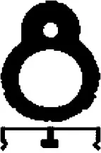 027165H CORTECO Прокладка, труба выхлопного газа