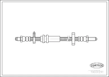 19031241 CORTECO Тормозной шланг