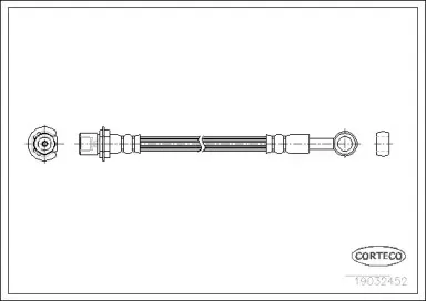 19032452 CORTECO Тормозной шланг