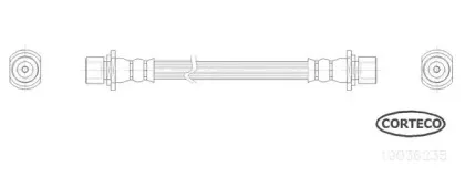 19036235 CORTECO Тормозной шланг