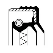 12016062B CORTECO Уплотняющее кольцо, дифференциал