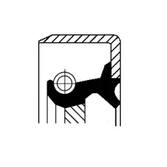 12011454B CORTECO Уплотняющее кольцо, ступенчатая коробка передач