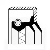 01016915B CORTECO Уплотняющее кольцо, дифференциал