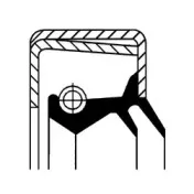 12015254B CORTECO Уплотняющее кольцо, ступенчатая коробка передач