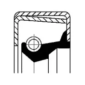 01032338B CORTECO Уплотняющее кольцо, дифференциал