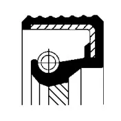 15025578B CORTECO Уплотняющее кольцо, коленчатый вал