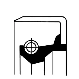 19035144B CORTECO Уплотняющее кольцо, дифференциал