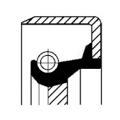 19034056B CORTECO Уплотняющее кольцо вала, автоматическая коробка передач