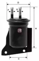 S1542B SOFIMA Топливный фильтр