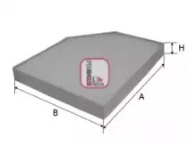 S 3153 C SOFIMA Фильтр, воздух во внутренном пространстве
