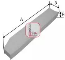 S 3257 C SOFIMA Фильтр, воздух во внутренном пространстве