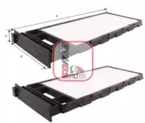 S 3258 C SOFIMA Фильтр, воздух во внутренном пространстве