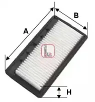 S 3468 A SOFIMA Воздушный фильтр