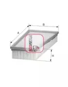 S 3622 A SOFIMA Воздушный фильтр