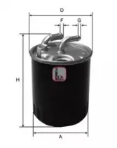 S 4077 NR SOFIMA Топливный фильтр