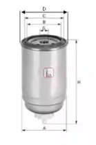 S 4399 NR SOFIMA Топливный фильтр