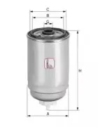 S 4408 NR SOFIMA Топливный фильтр