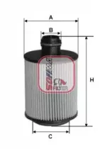 S 5160 PE SOFIMA Масляный фильтр