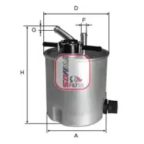 S 5394 GC SOFIMA Топливный фильтр