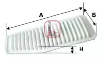 S 5822 A SOFIMA Воздушный фильтр