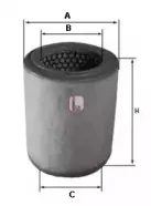 S 7592 A SOFIMA Воздушный фильтр