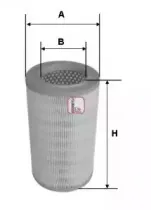 S 7630 A SOFIMA Воздушный фильтр