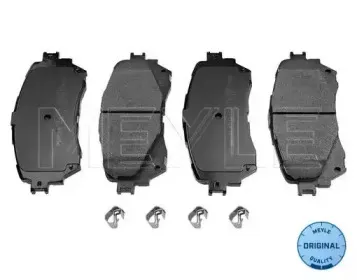 025 257 2516 MEYLE Комплект тормозных колодок, дисковый тормоз