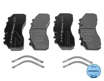 025 290 8730 MEYLE Комплект тормозных колодок, дисковый тормоз