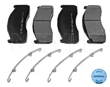 0252915129S MEYLE Комплект тормозных колодок, дисковый тормоз