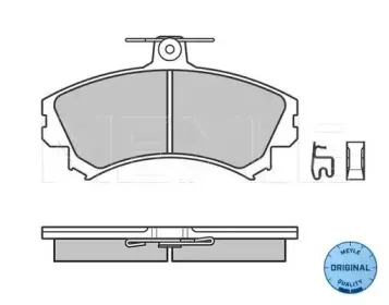 025 219 2017 MEYLE Комплект тормозных колодок, дисковый тормоз