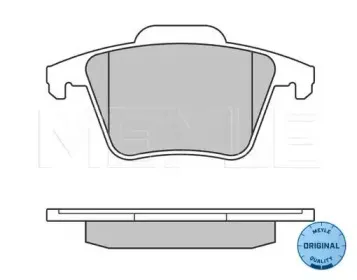 025 240 1118 MEYLE Комплект тормозных колодок, дисковый тормоз