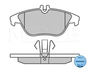 025 242 5317 MEYLE Комплект тормозных колодок, дисковый тормоз