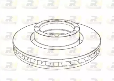NSX1015.20 ROADHOUSE Тормозной диск