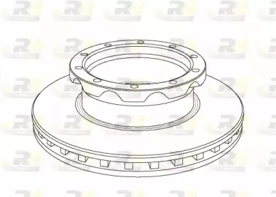 NSX1050.20 ROADHOUSE Тормозной диск