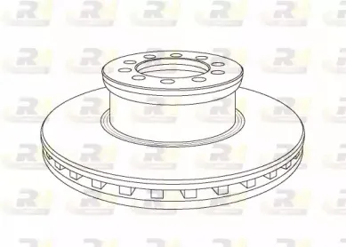 NSX1053.20 ROADHOUSE Тормозной диск