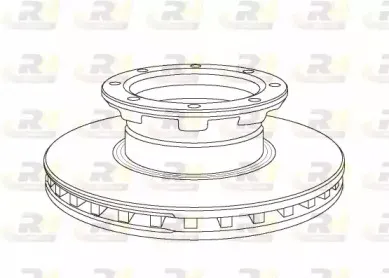 NSX1057.20 ROADHOUSE Тормозной диск