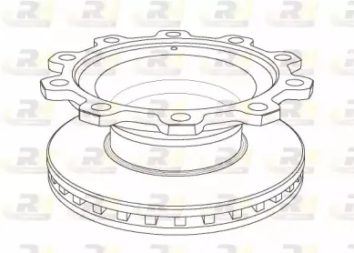 NSX108320 ROADHOUSE Тормозной диск