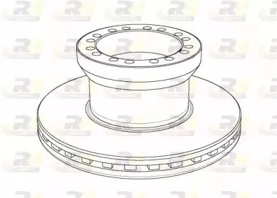 NSX1155.20 ROADHOUSE Тормозной диск