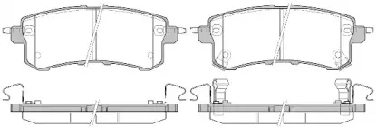 21447.02 ROADHOUSE Комплект тормозных колодок, дисковый тормоз