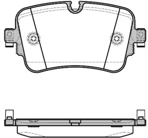 21668.08 ROADHOUSE Комплект тормозных колодок, дисковый тормоз
