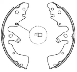 4228.00 ROADHOUSE Комплект тормозных колодок